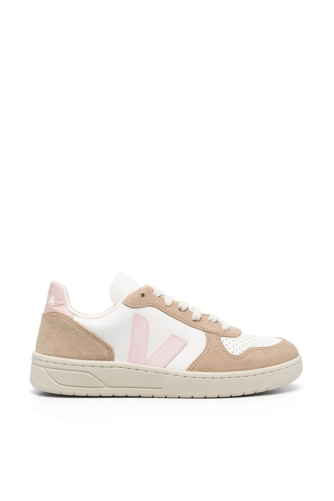 Veja-OUTLET-SALE-V-10 Chromefree Leather Sneakers-ARCHIVIST