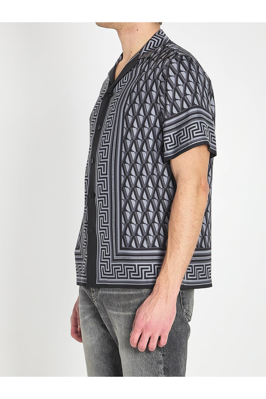 Versace-OUTLET-SALE-V-Greca shirt-ARCHIVIST