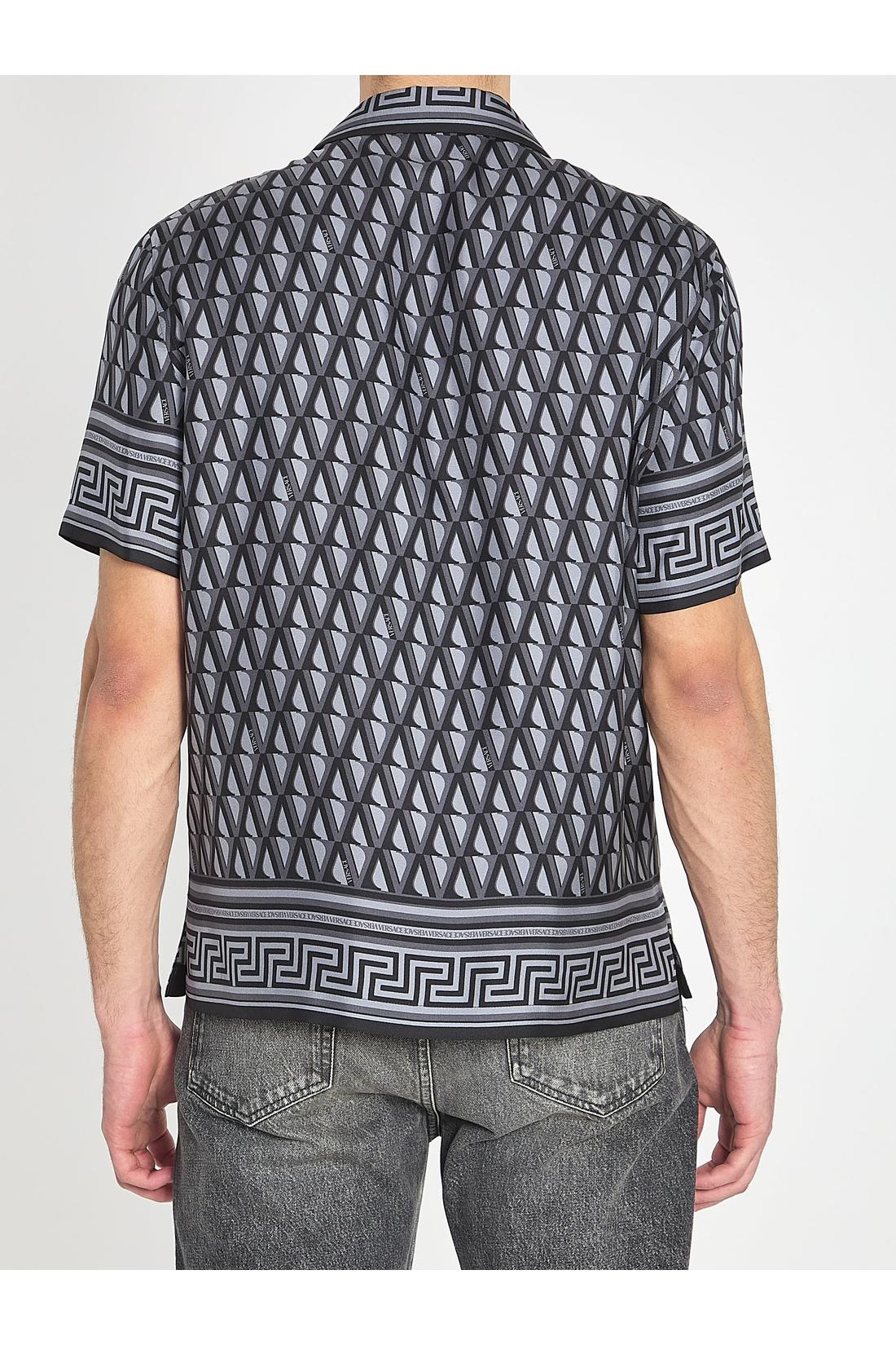 Versace-OUTLET-SALE-V-Greca shirt-ARCHIVIST