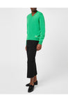 Gucci-OUTLET-SALE-V-Neck Horsebit Logo Cashmere Sweater-ARCHIVIST