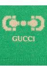 Gucci-OUTLET-SALE-V-Neck Horsebit Logo Cashmere Sweater-ARCHIVIST