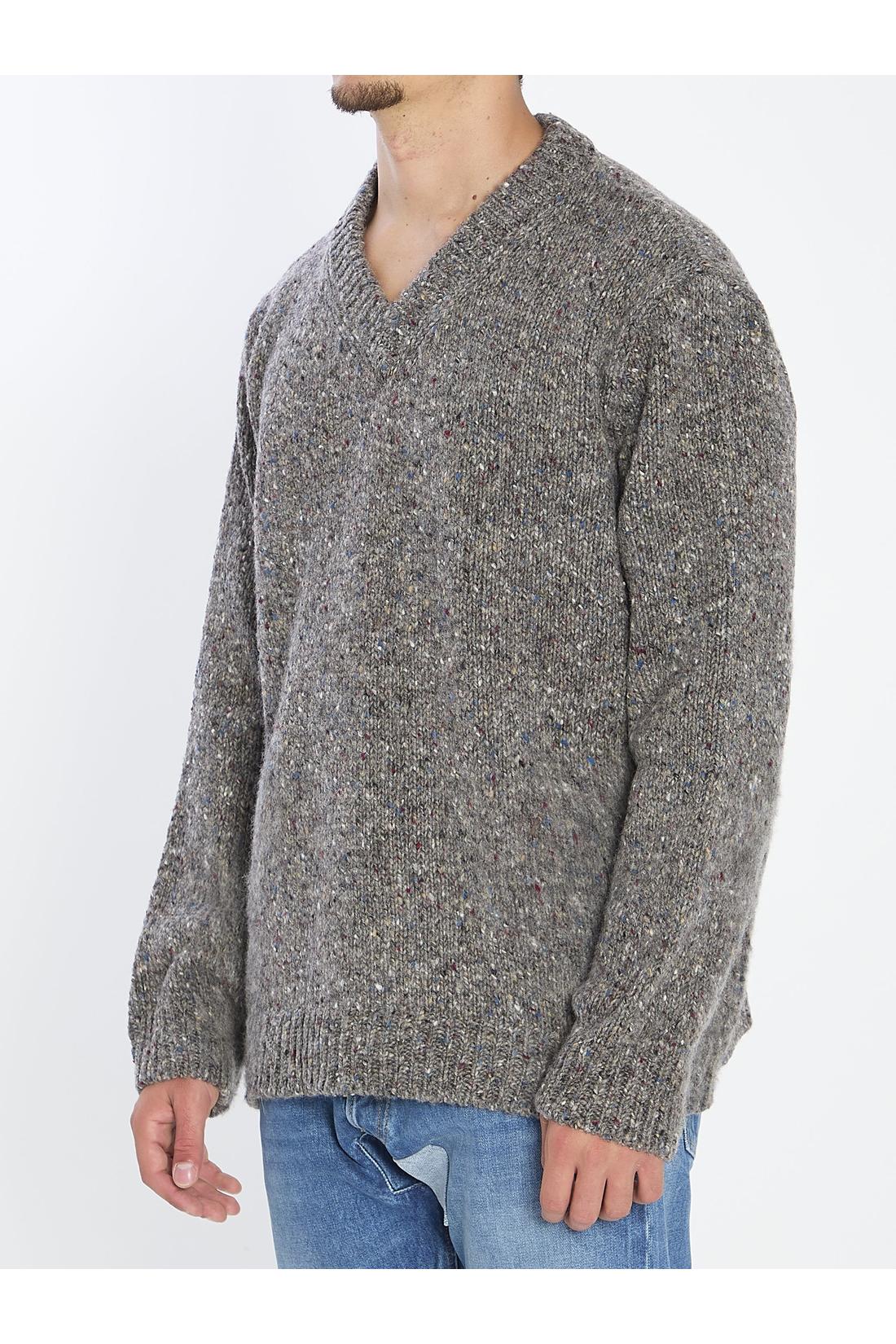 Maison Margiela-OUTLET-SALE-V-neck sweater-ARCHIVIST