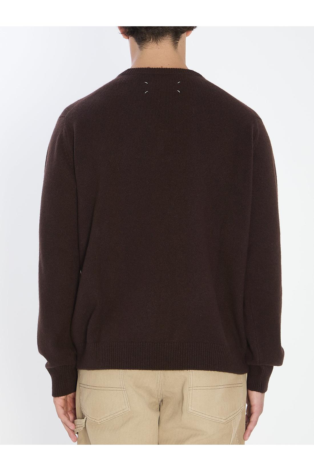 Maison Margiela-OUTLET-SALE-V-neck sweater-ARCHIVIST