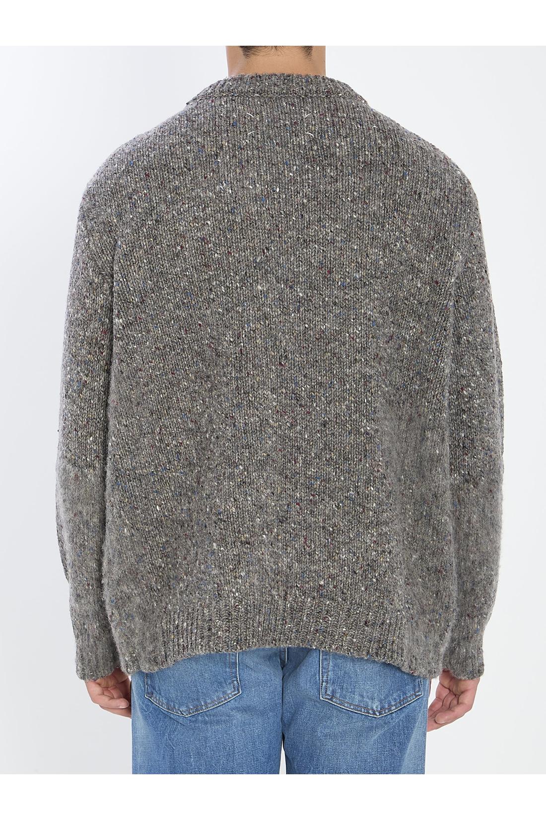 Maison Margiela-OUTLET-SALE-V-neck sweater-ARCHIVIST