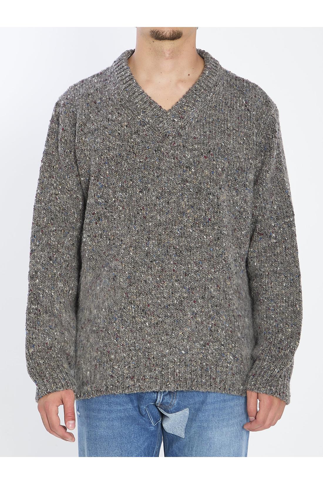 Maison Margiela-OUTLET-SALE-V-neck sweater-ARCHIVIST