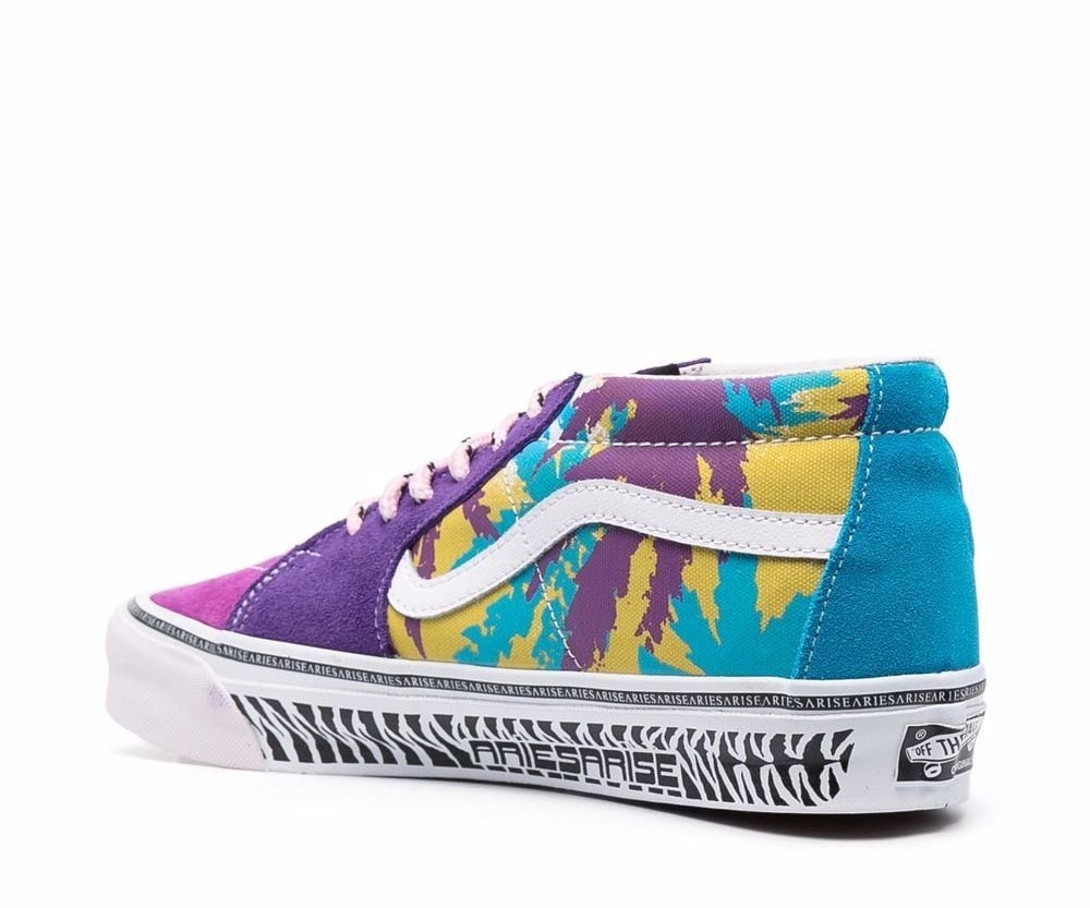 VANS OG SK8 Mid LX x Aries Sneakers