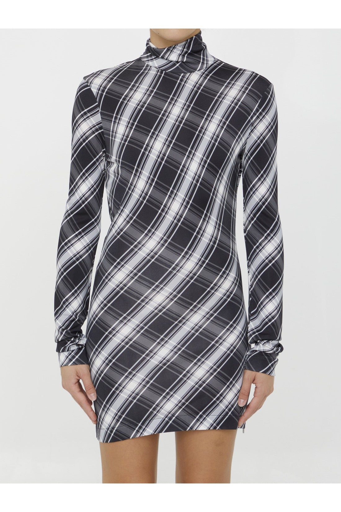 JIL SANDER-OUTLET-SALE-VIscose mini dress-ARCHIVIST