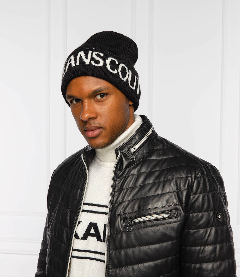 Versace-OUTLET-SALE-VJC Logo Beanie-ARCHIVIST