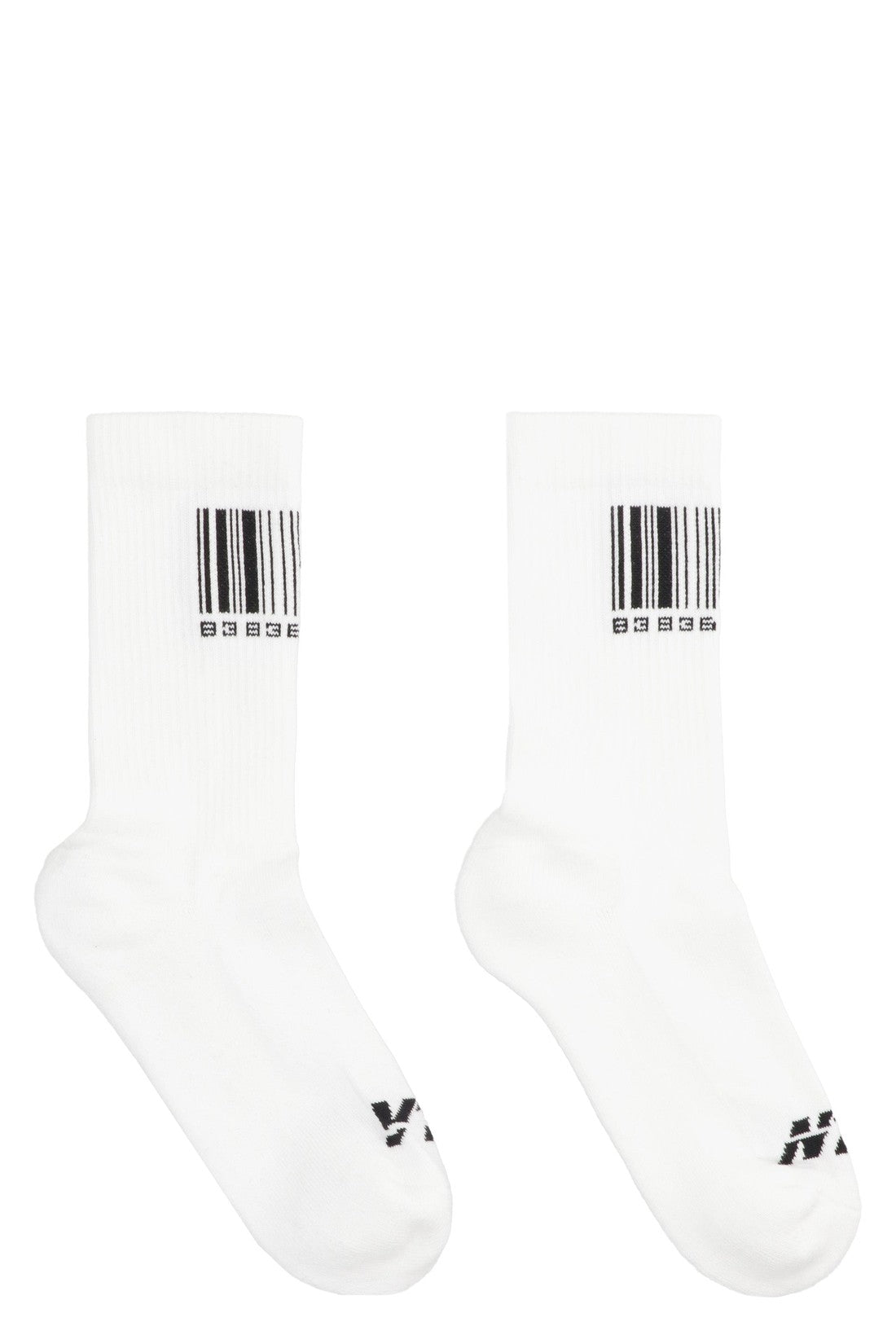 Logo cotton blend socks