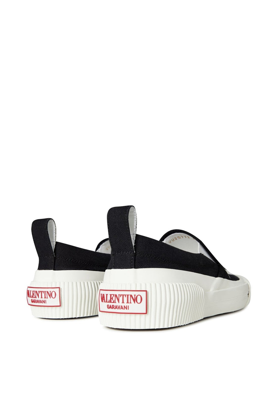 Valentino-OUTLET-SALE-VLTN Logo Slip on Sneakers-ARCHIVIST