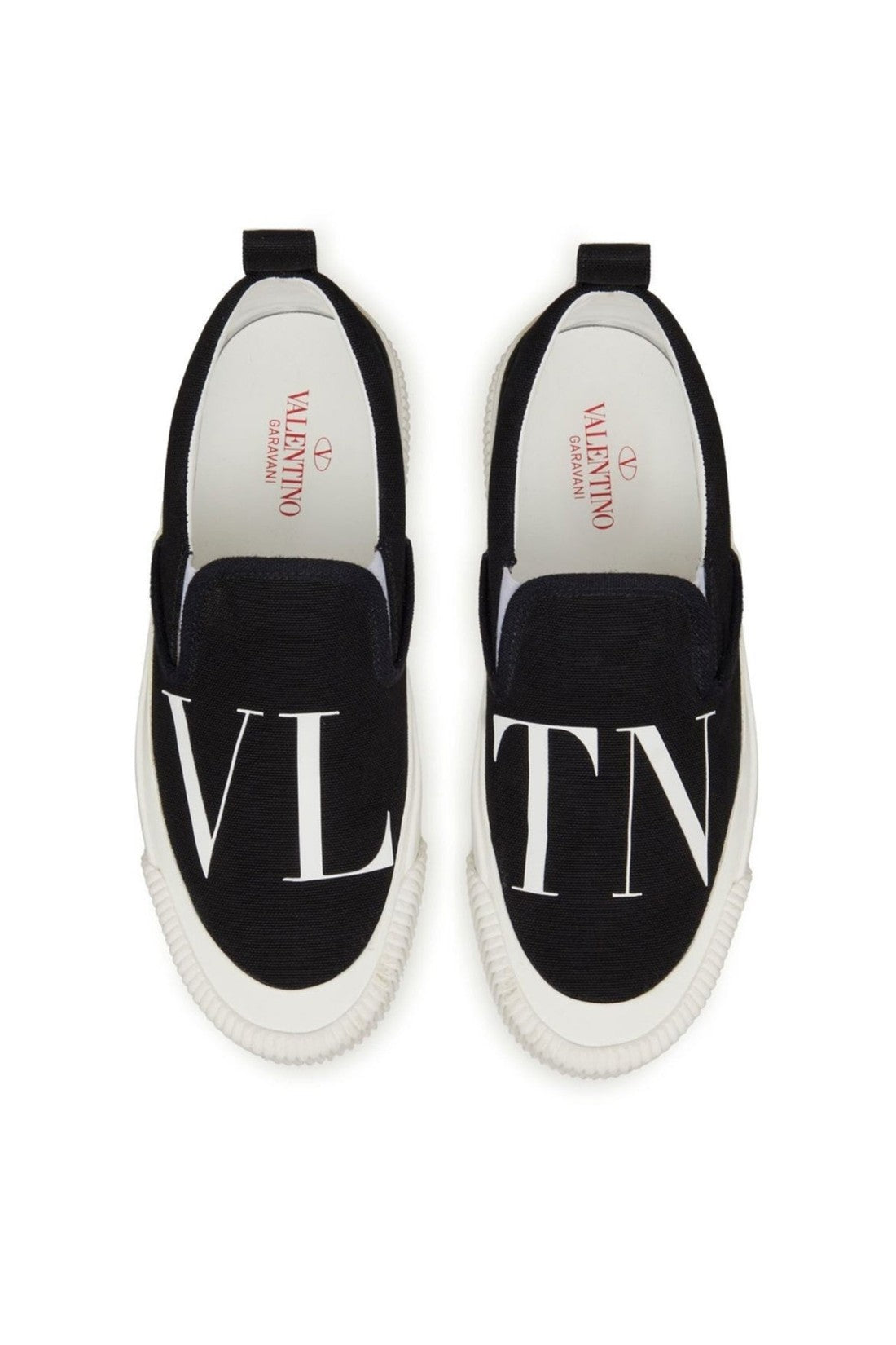 Valentino-OUTLET-SALE-VLTN Logo Slip on Sneakers-ARCHIVIST