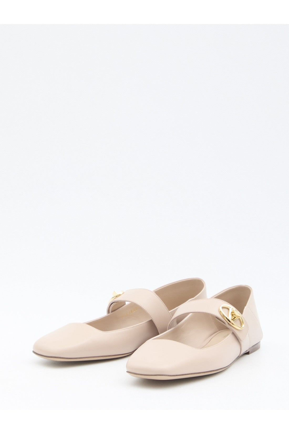 Valentino Garavani-OUTLET-SALE-VLogo Locker ballerinas-ARCHIVIST