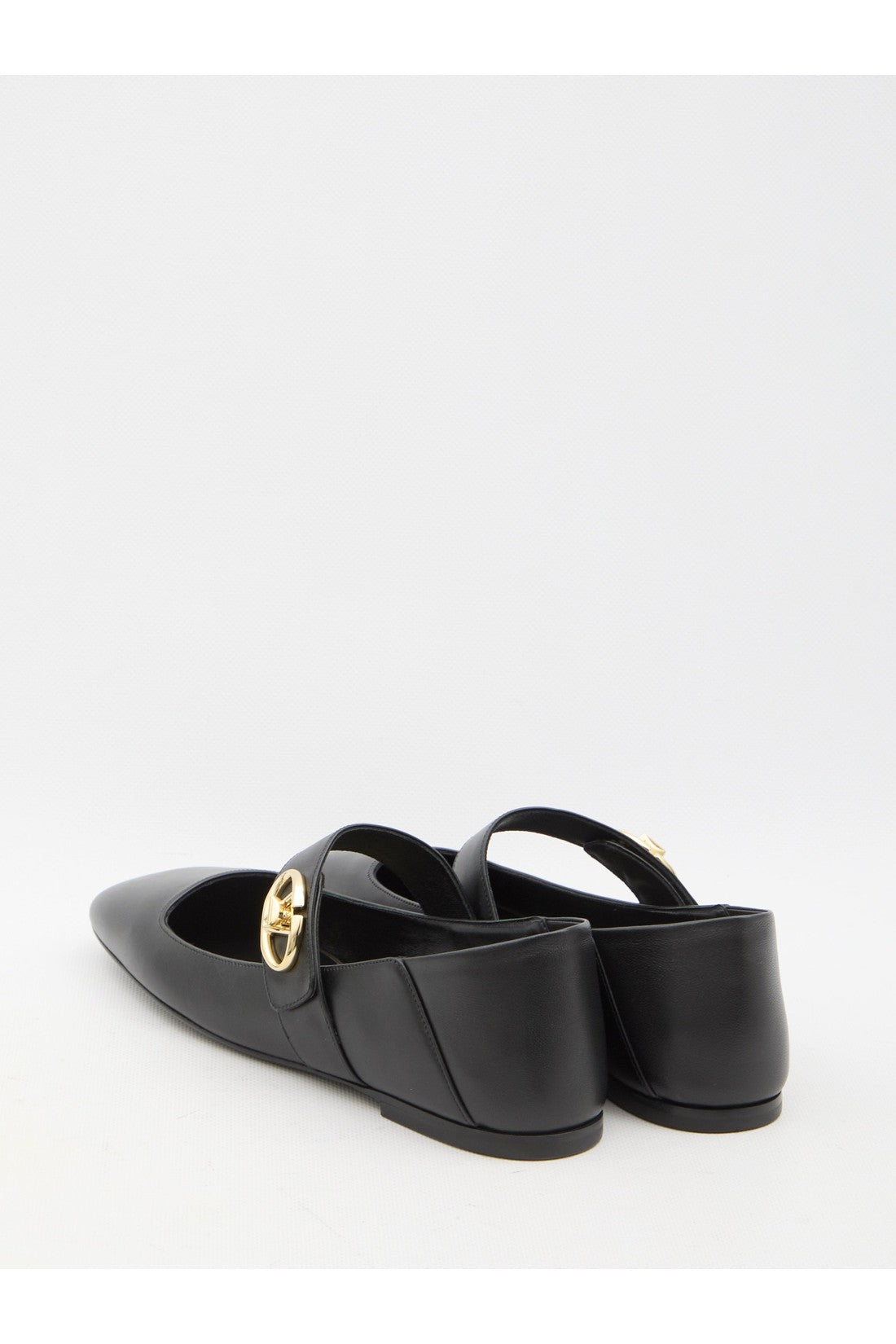 VALENTINO GARAVANI-OUTLET-SALE-VLogo Locker ballerinas-ARCHIVIST