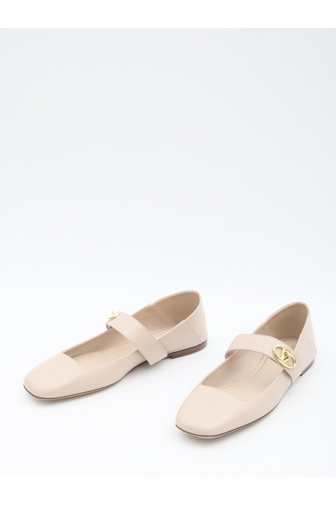 Valentino Garavani-OUTLET-SALE-VLogo Locker ballerinas-ARCHIVIST