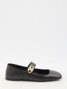 VALENTINO GARAVANI-OUTLET-SALE-VLogo Locker ballerinas-ARCHIVIST