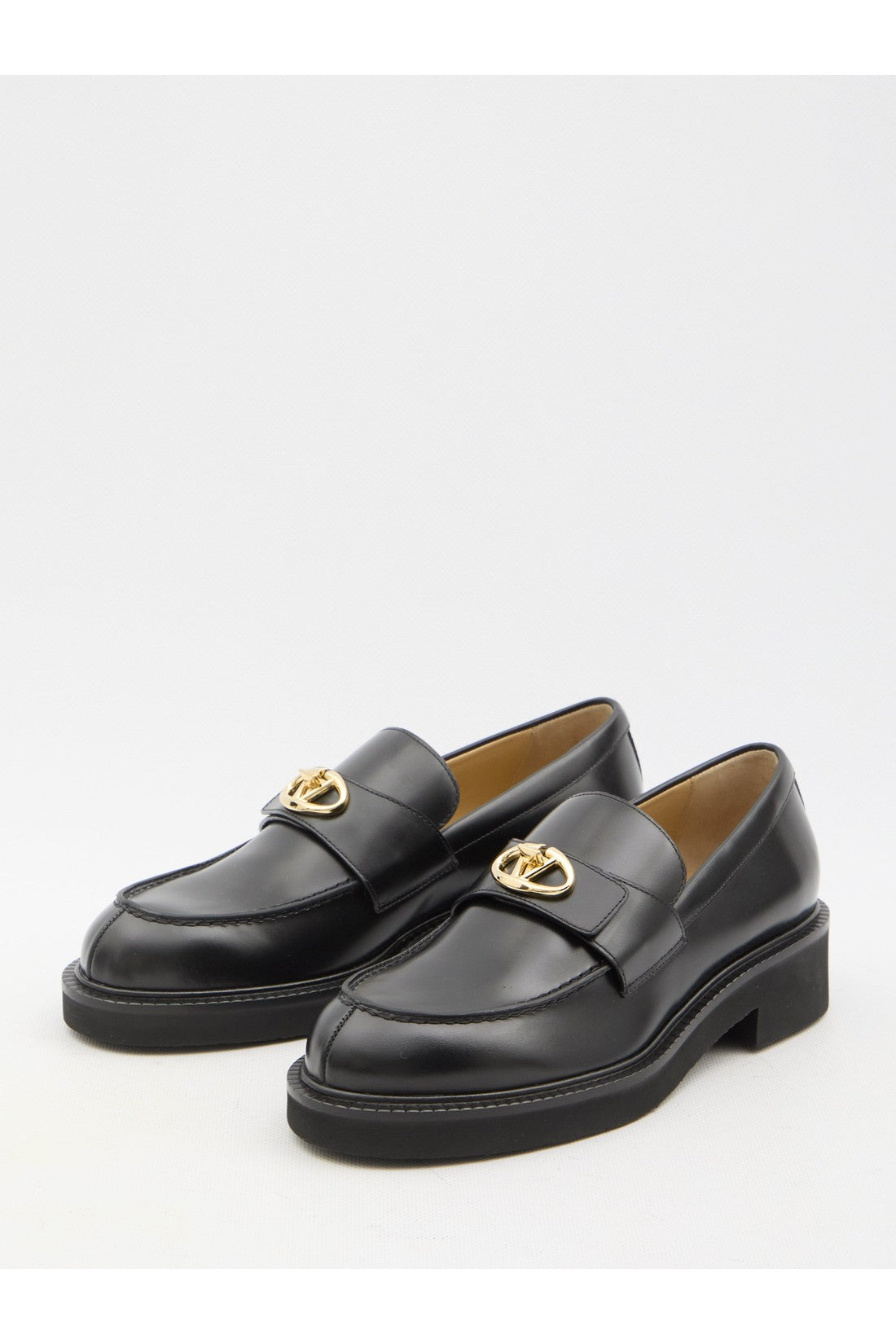 VALENTINO GARAVANI-OUTLET-SALE-VLogo Locker loafers-ARCHIVIST