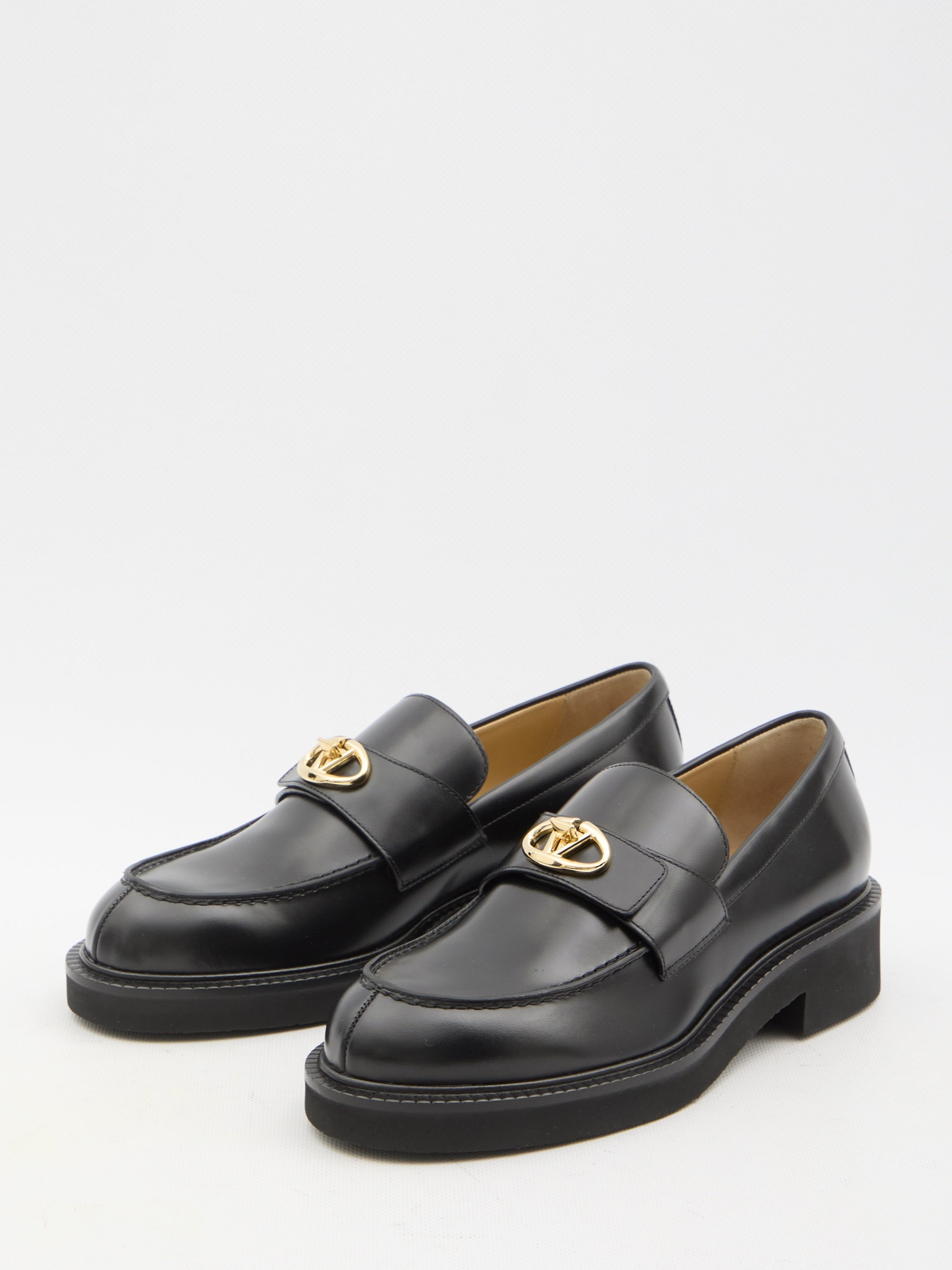 VALENTINO GARAVANI-OUTLET-SALE-VLogo Locker loafers-ARCHIVIST