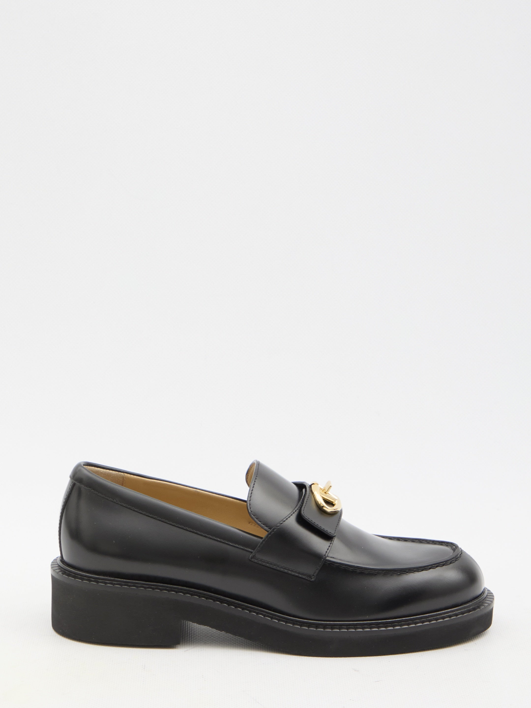 VALENTINO GARAVANI-OUTLET-SALE-VLogo Locker loafers-ARCHIVIST