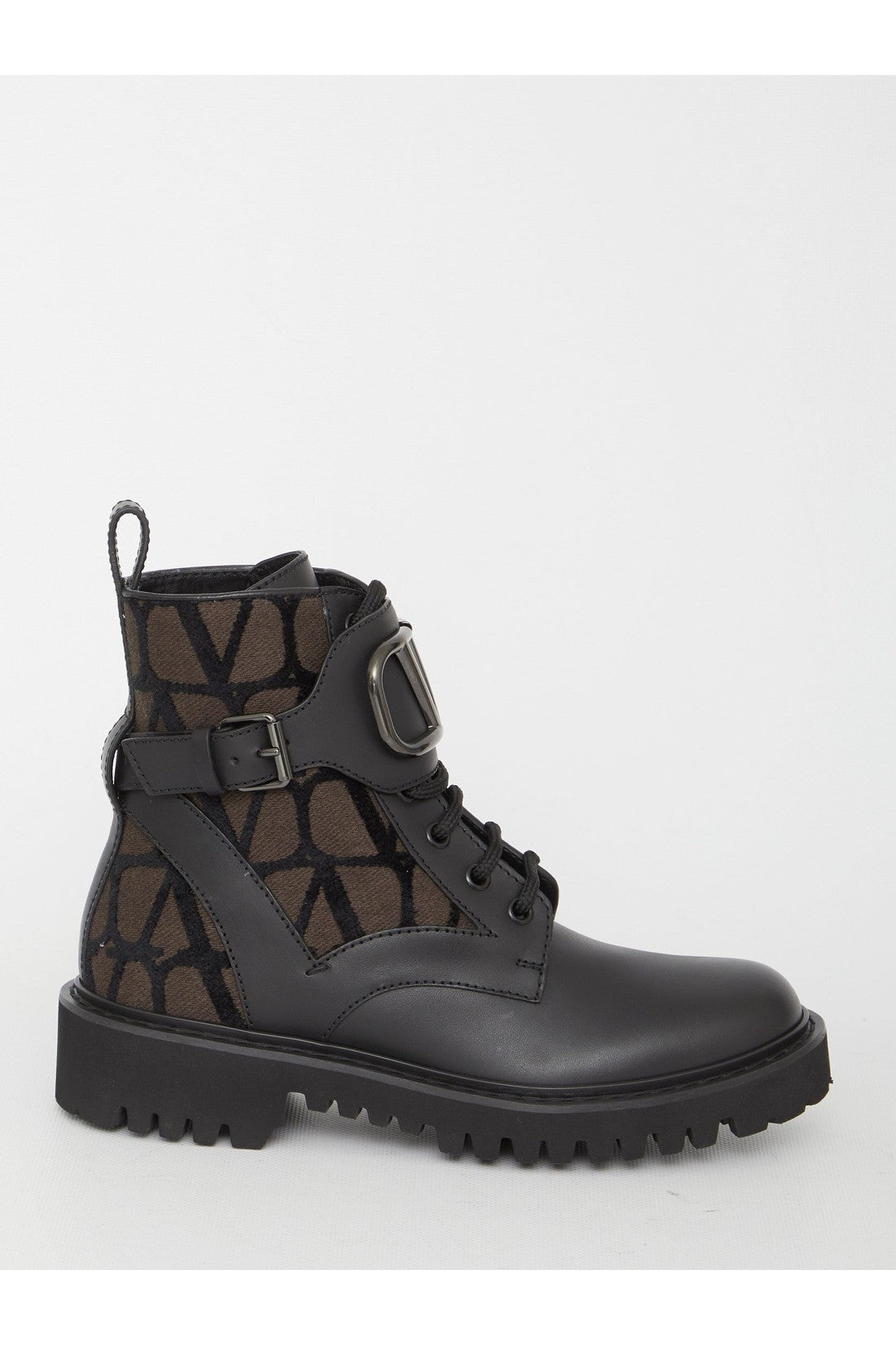 VALENTINO GARAVANI-OUTLET-SALE-VLogo Signature Combat boots-ARCHIVIST