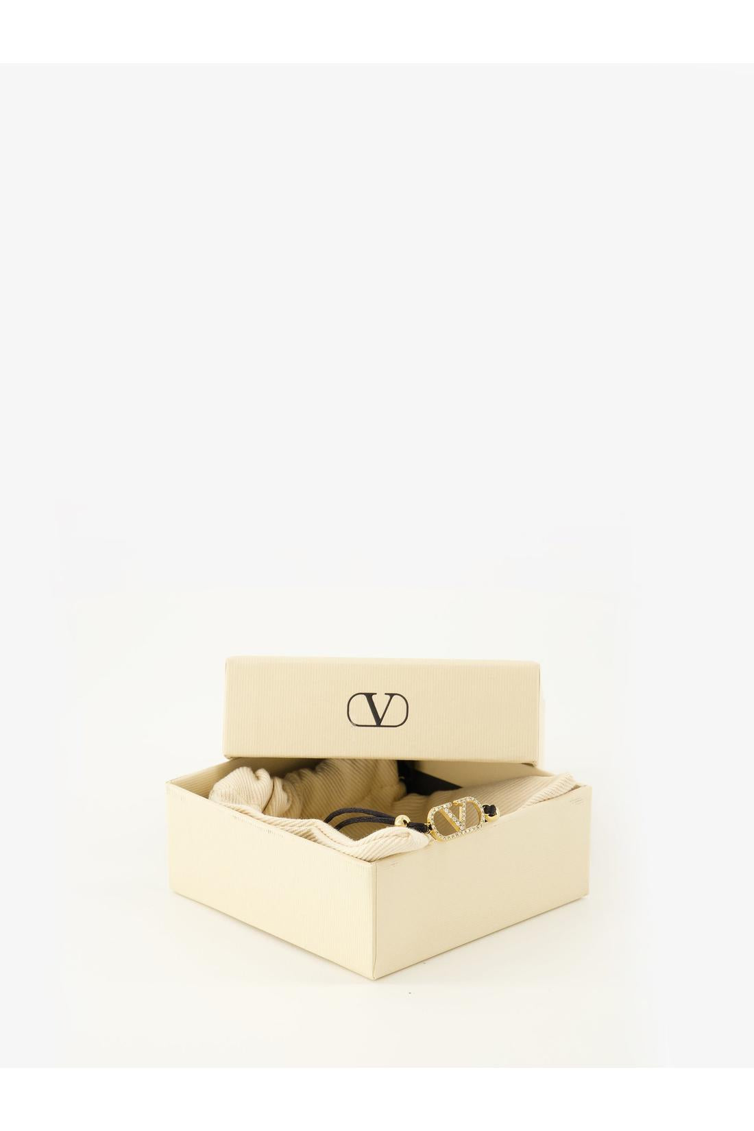 Valentino Garavani-OUTLET-SALE-VLogo Signature Swarovski® Crystal bracelet-ARCHIVIST