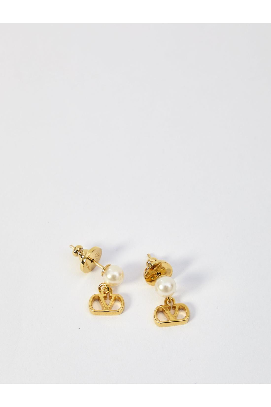 Valentino Garavani-OUTLET-SALE-VLogo Signature earrings-ARCHIVIST