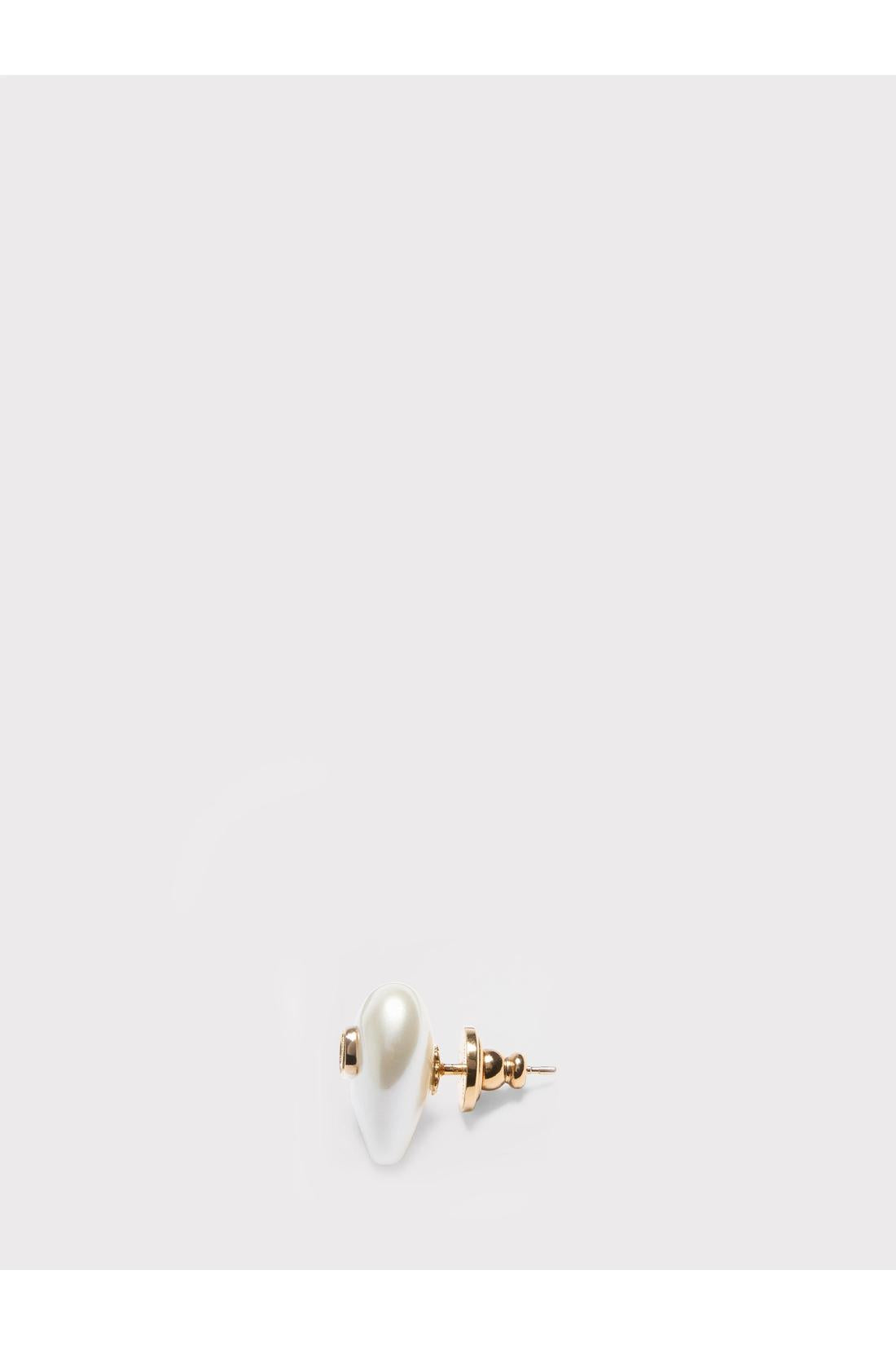 Valentino Garavani-OUTLET-SALE-VLogo Signature metal and pearl earrings-ARCHIVIST