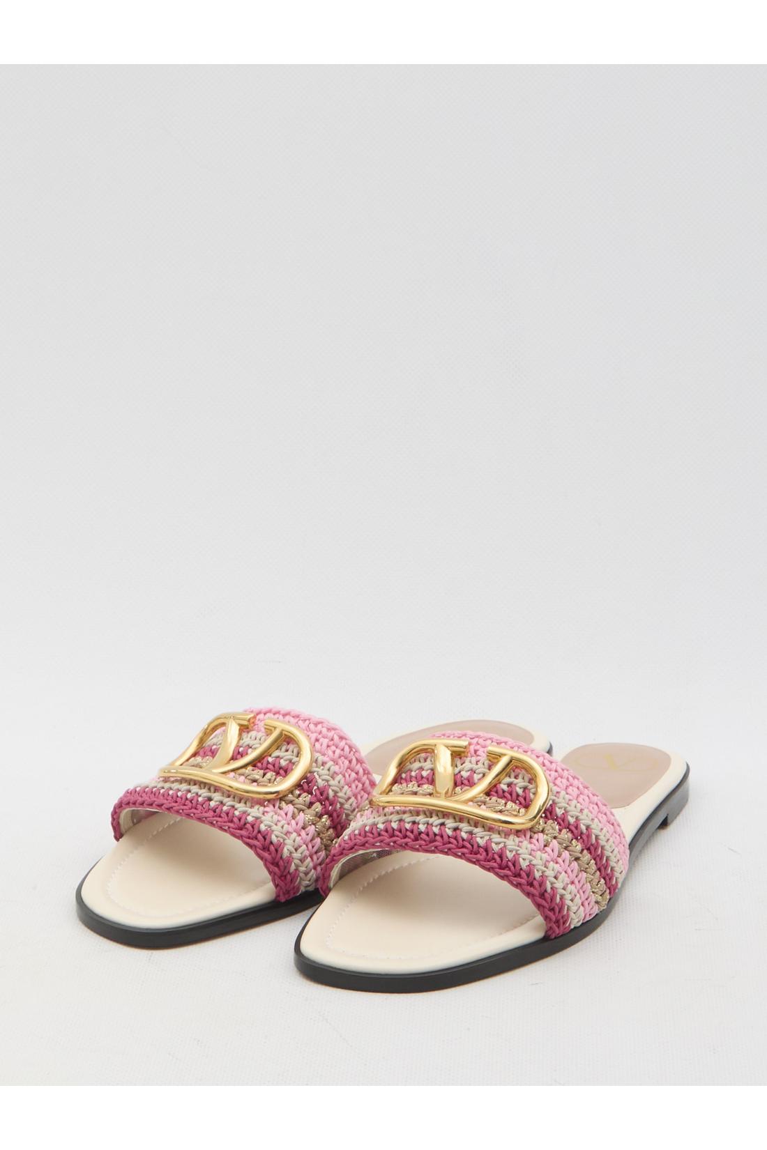 Valentino Garavani-OUTLET-SALE-VLogo Signature slide sandals-ARCHIVIST