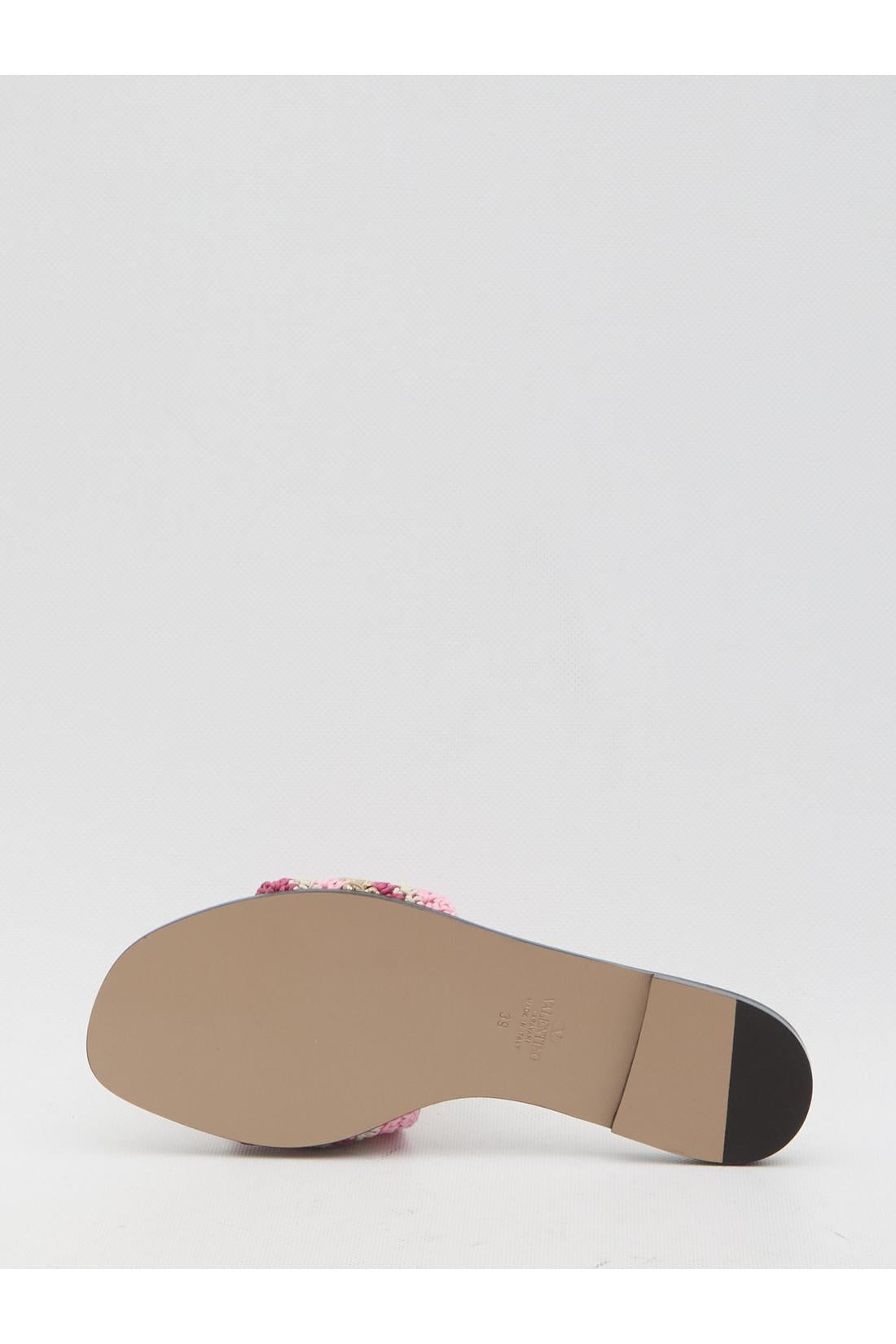 Valentino Garavani-OUTLET-SALE-VLogo Signature slide sandals-ARCHIVIST