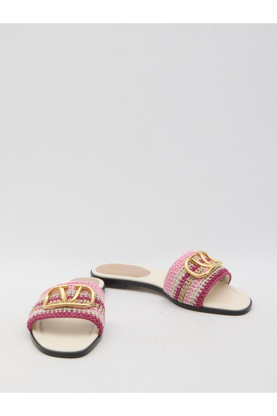 Valentino Garavani-OUTLET-SALE-VLogo Signature slide sandals-ARCHIVIST