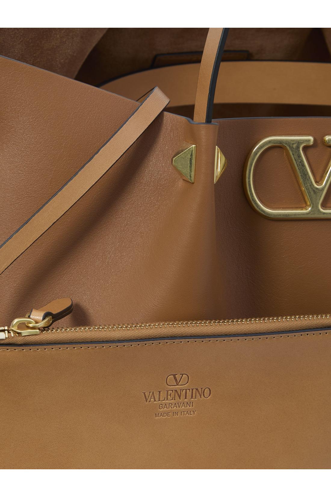 Valentino Garavani-OUTLET-SALE-VLogo Signature tote bag medium-ARCHIVIST