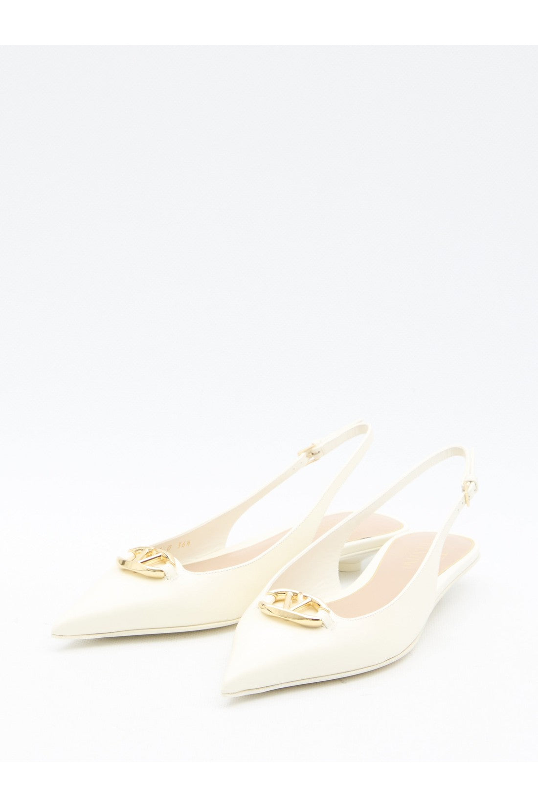 VALENTINO GARAVANI-OUTLET-SALE-VLogo The Bold Edition slingback ballerinas-ARCHIVIST