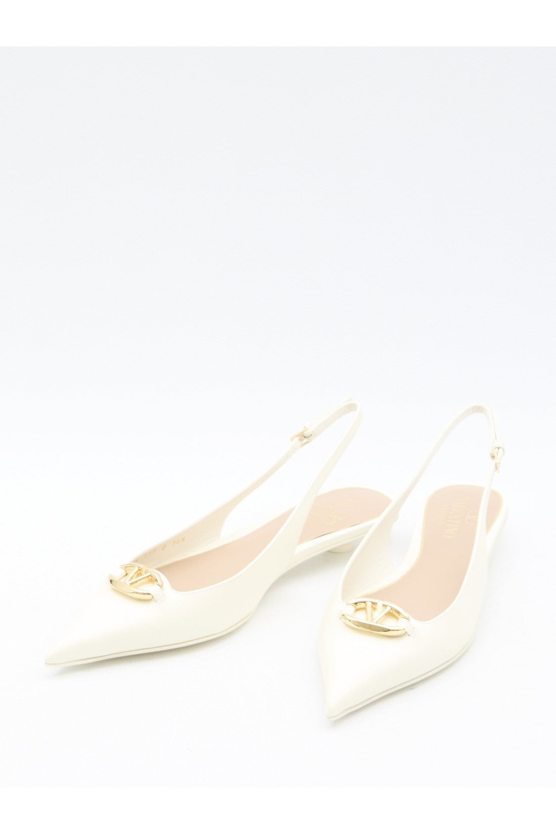 VALENTINO GARAVANI-OUTLET-SALE-VLogo The Bold Edition slingback ballerinas-ARCHIVIST