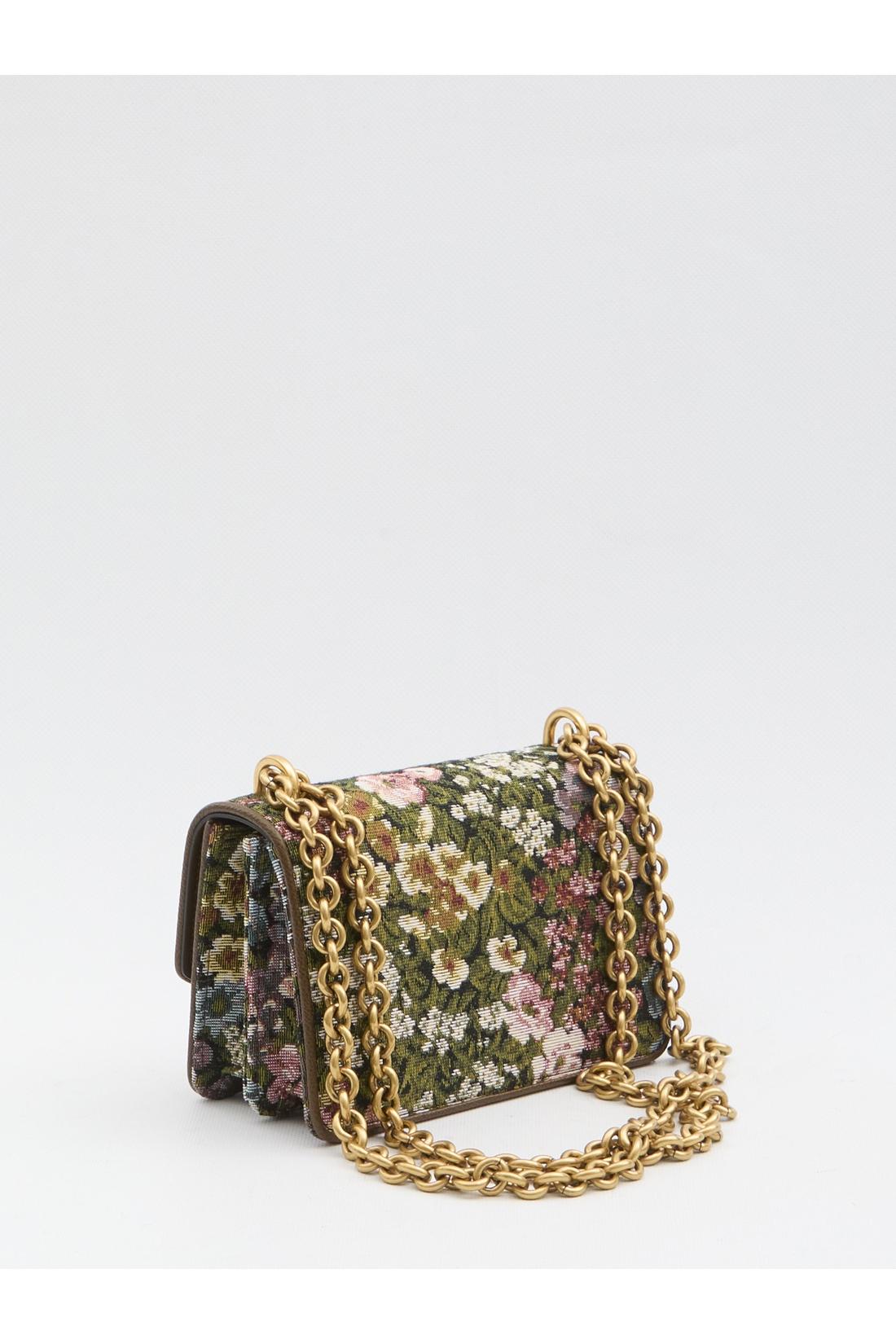 Valentino Garavani-OUTLET-SALE-Vain bag in jacquard fabric-ARCHIVIST