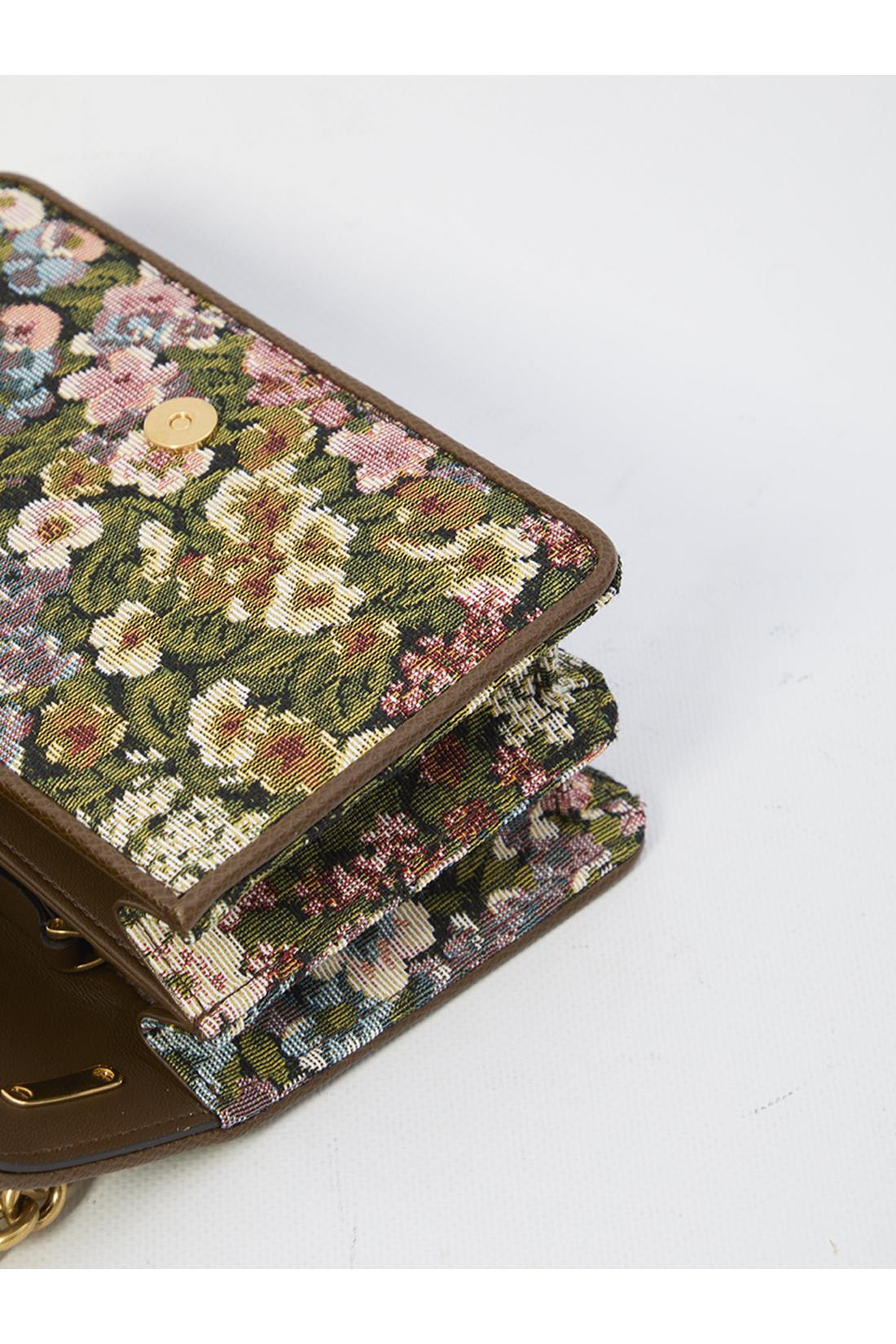 Valentino Garavani-OUTLET-SALE-Vain bag in jacquard fabric-ARCHIVIST