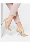 Steve Madden-OUTLET-SALE-Vala Blush Leather Pumps-ARCHIVIST