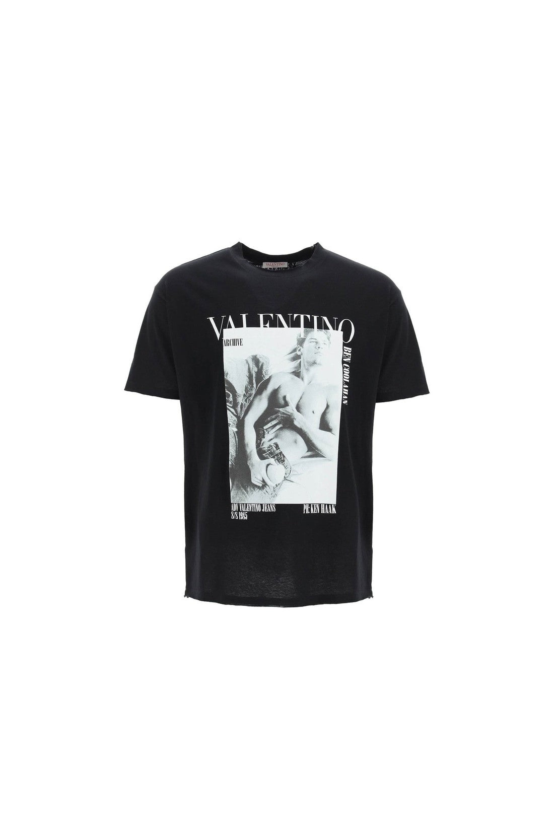 VALENTINO-OUTLET-SALE-Valentino Archive Print T-shirt-ARCHIVIST