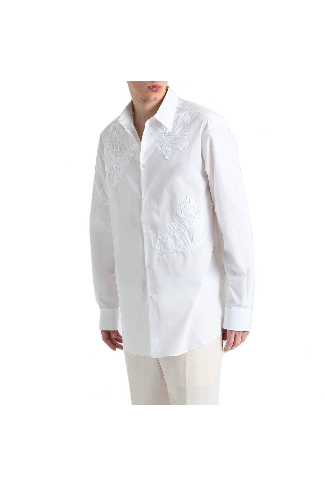 VALENTINO-OUTLET-SALE-Valentino Cotton Shirt-ARCHIVIST