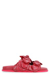 Valentino-OUTLET-SALE-Valentino Garavani - Atelier Shoes 03 Rose Edition leather slides-ARCHIVIST