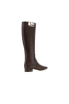 VALENTINO GARAVANI-OUTLET-SALE-Valentino Garavani Leather Logo Boots-ARCHIVIST