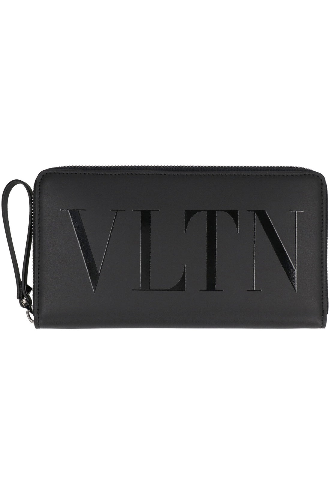 Valentino-OUTLET-SALE-Valentino Garavani - Logo leather wallet-ARCHIVIST