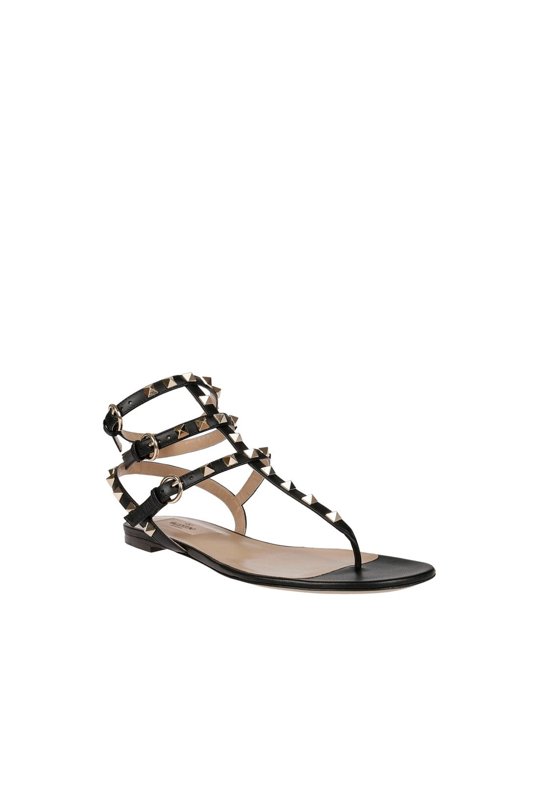 Valentino Garavani-OUTLET-SALE-Valentino Garavani Rockstud Flip-Flop Sandals-ARCHIVIST