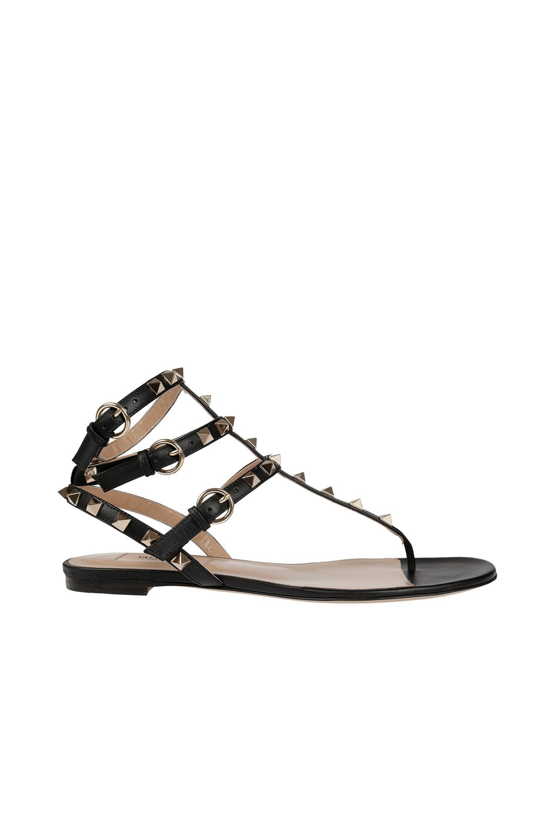 Valentino Garavani-OUTLET-SALE-Valentino Garavani Rockstud Flip-Flop Sandals-ARCHIVIST