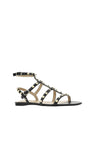 Valentino Garavani-OUTLET-SALE-Valentino Garavani Rockstud Leather Sandals-ARCHIVIST