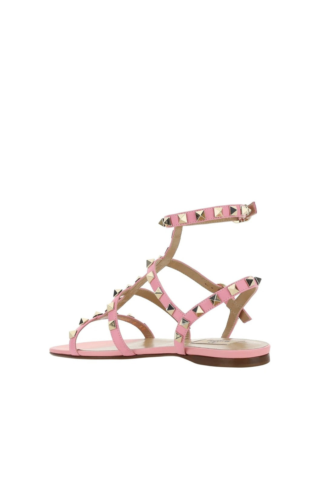 Valentino Garavani-OUTLET-SALE-Valentino Garavani Rockstud Leather Sandals-ARCHIVIST