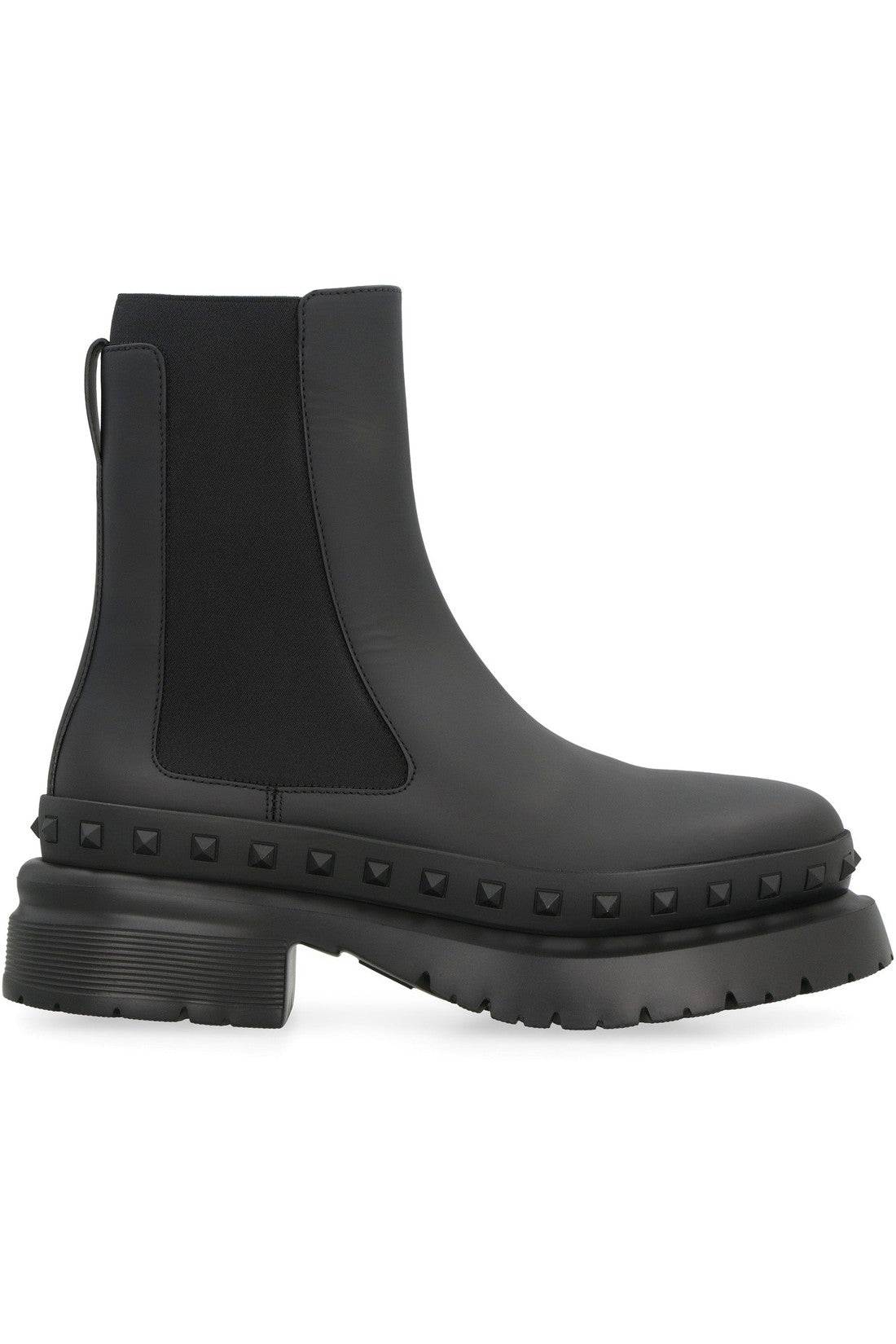 Valentino-OUTLET-SALE-Valentino Garavani - Rockstud M-Way leather Chelsea boots-ARCHIVIST