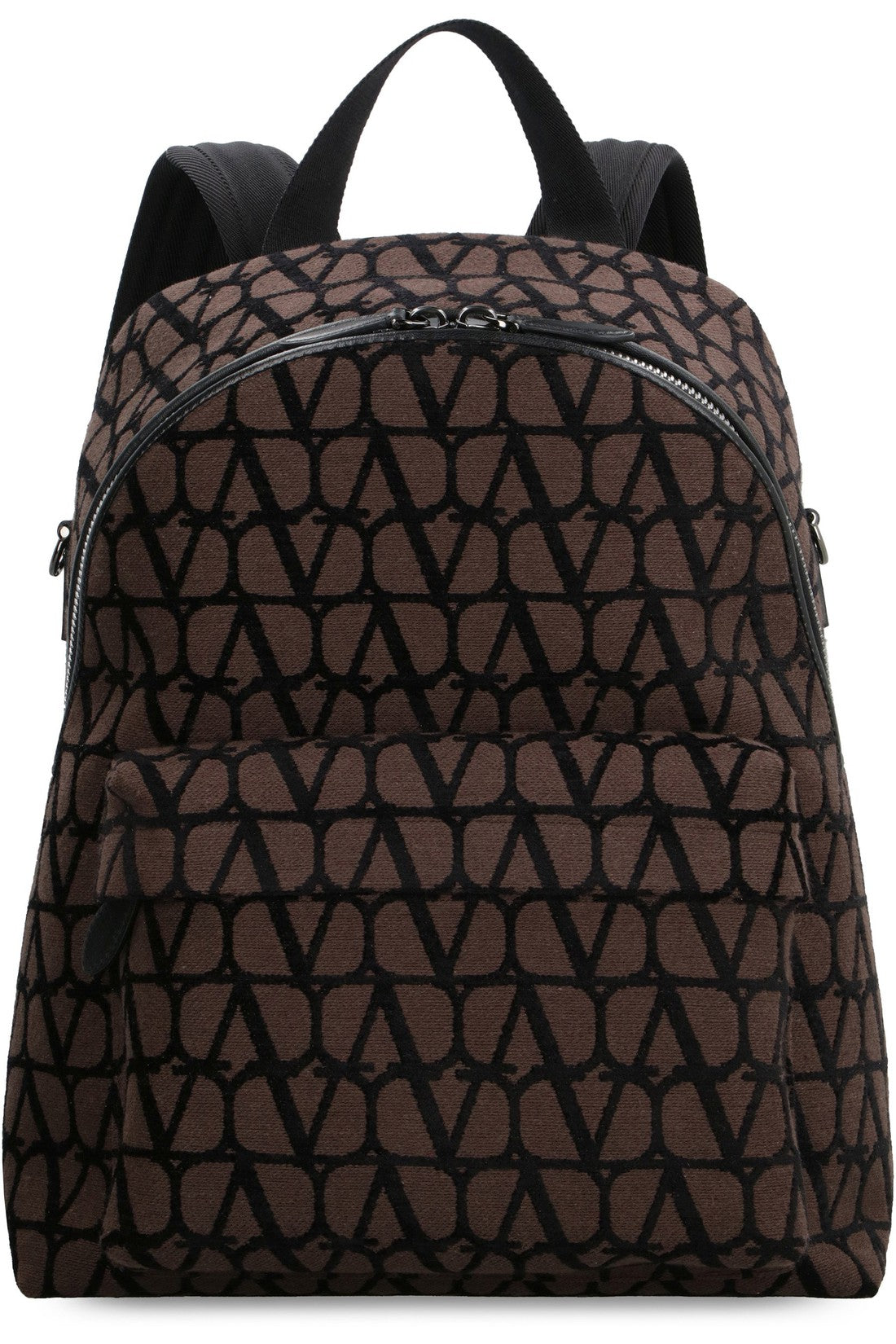 Valentino-OUTLET-SALE-Valentino Garavani - Toile Iconographe fabric backpack-ARCHIVIST