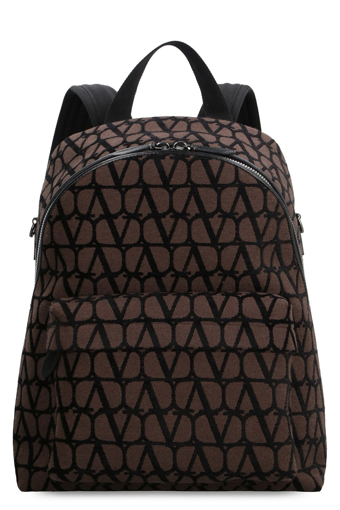 Valentino-OUTLET-SALE-Valentino Garavani - Toile Iconographe fabric backpack-ARCHIVIST