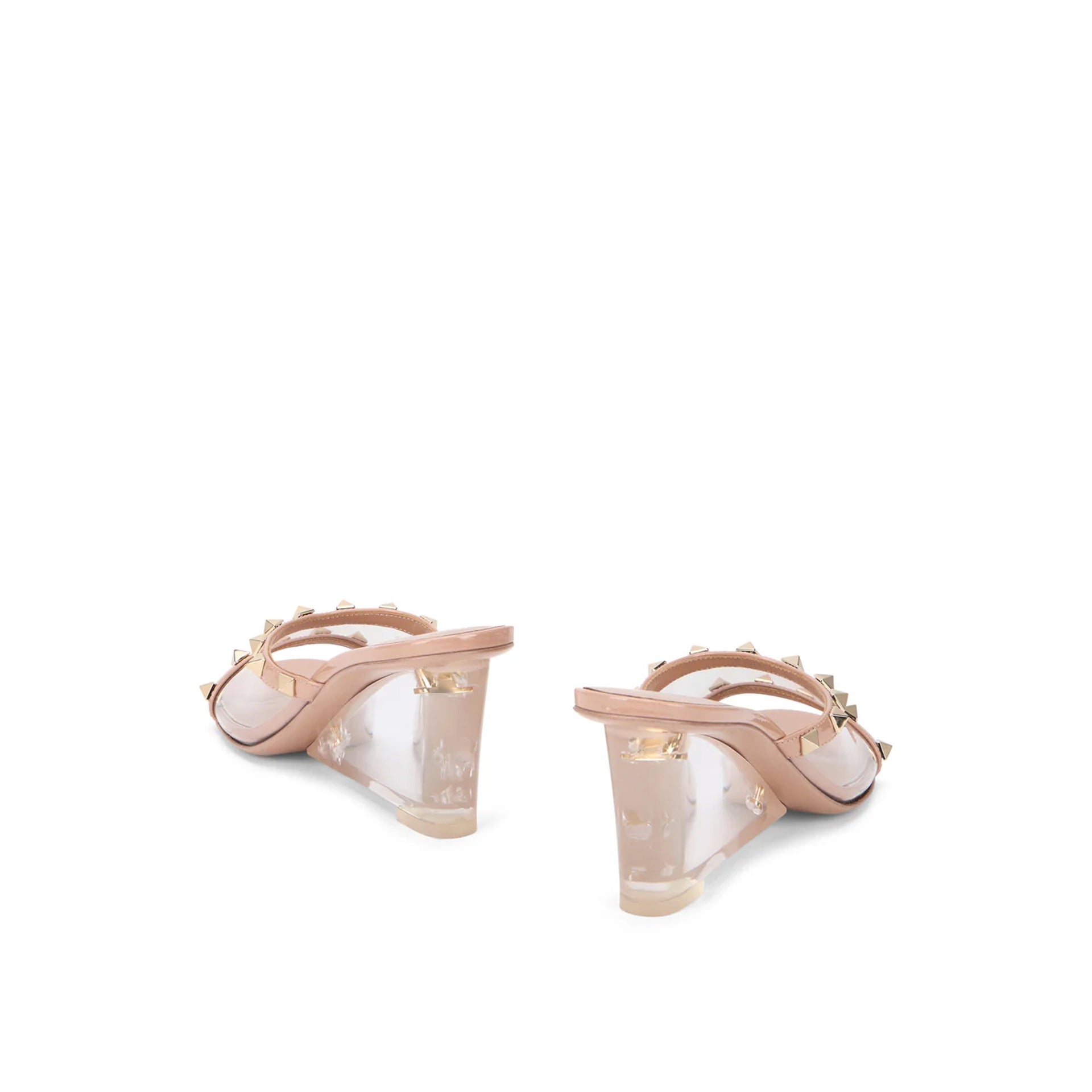 VALENTINO GARAVANI ROCKSTUD transparent Mules-Valentino Garavani-Sale