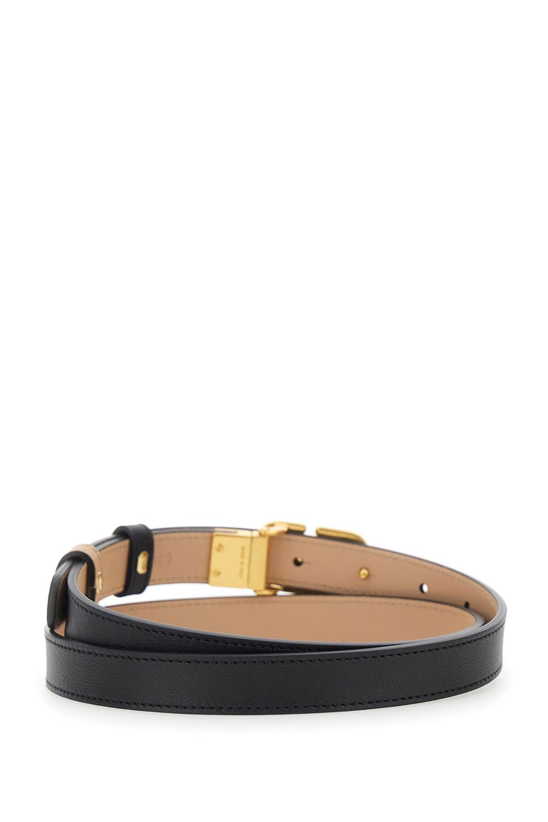 Valentino Garavani-OUTLET-SALE-Valentino Garavani VLogo Signature reversible leather belt-ARCHIVIST