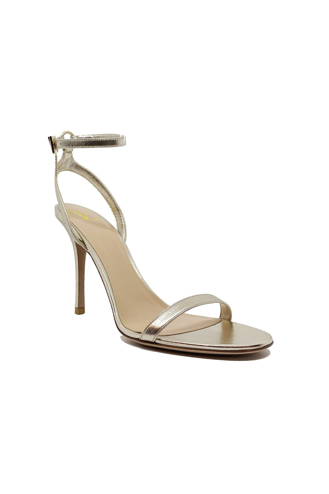 VALENTINO GARAVANI-OUTLET-SALE-Valentino Leather Heel Sandals-ARCHIVIST